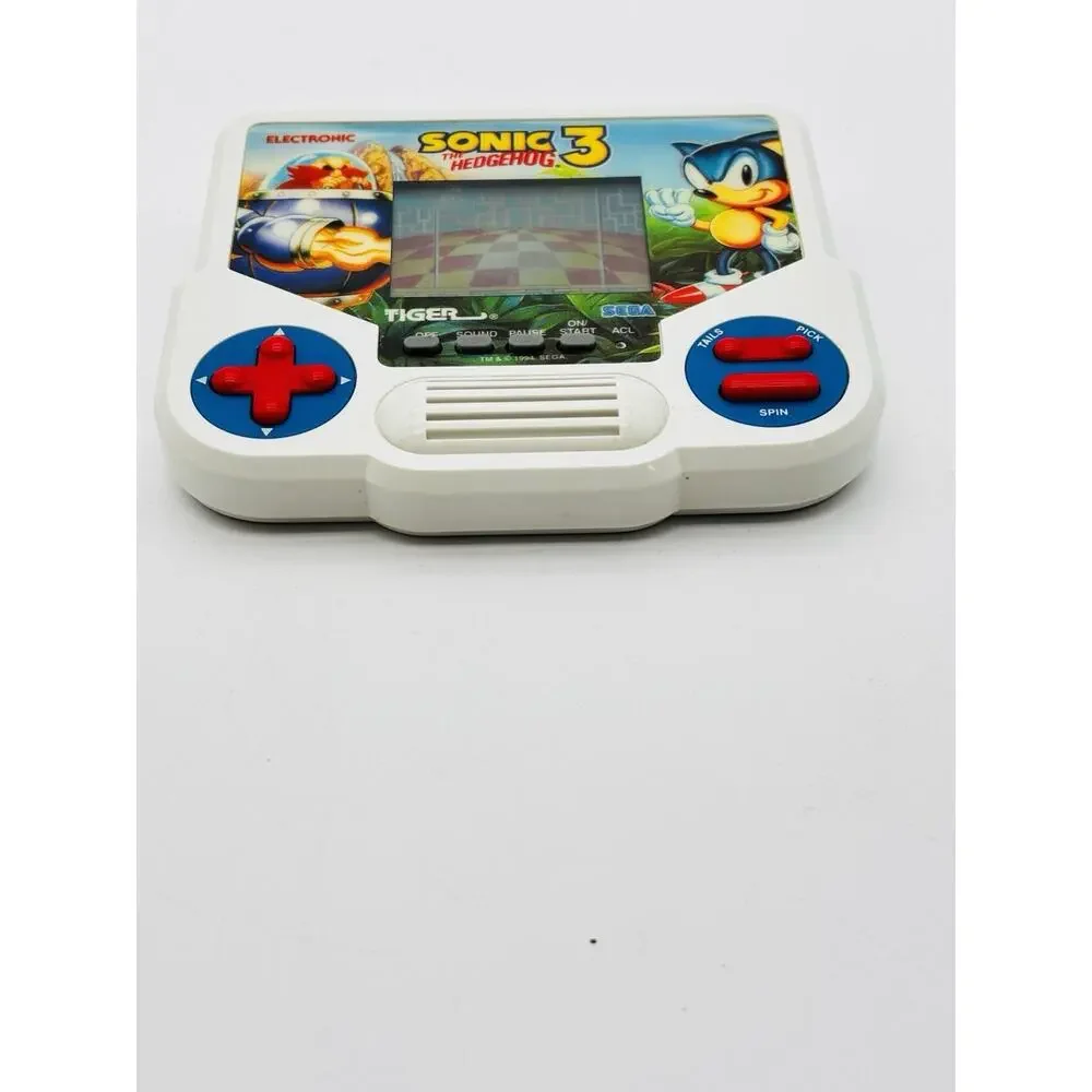 Vintage Tiger Electronics “Sonic The Hedgehog 3”Handheld Game- Tested & Working!